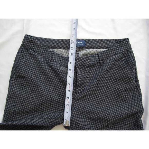 Women's Old Navy Harper Mid Rise Cotton Pants Sz 10 Reg (WP98) - Picture 8 of 11